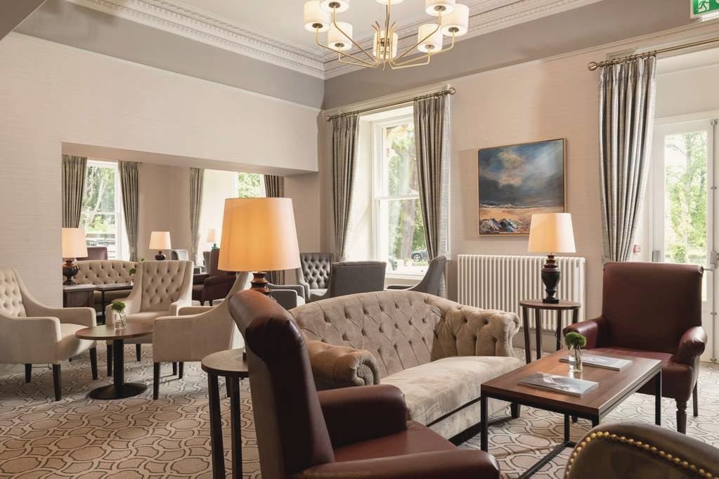 The drawing room at Ness Walk, Inverness
